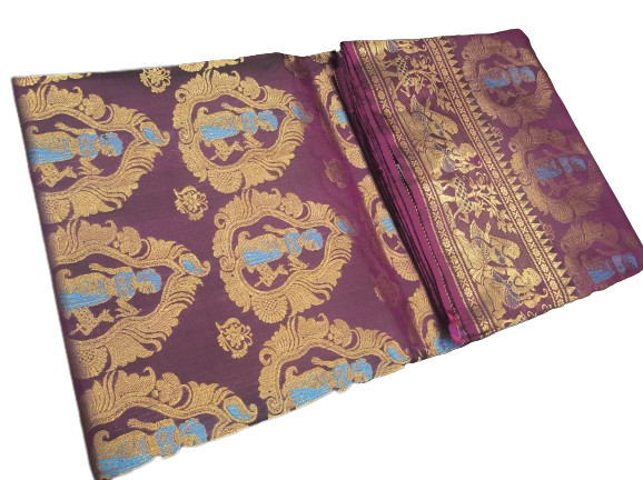 Swarnachari(Baluchari) Saree